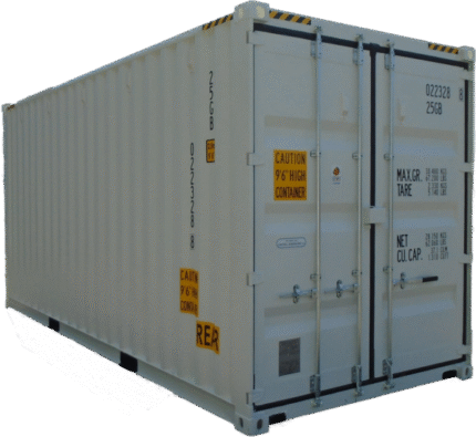 Container 20 Piedi High Cube Doppia Porta in Vendita