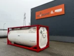 vendita tank container 20ft con frangiflutti