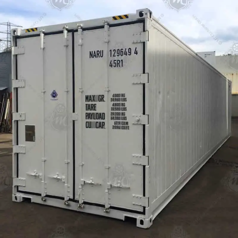 naru-129649-4-7 Container Frigorifero 40 Piedi High Cube Usato in Vendita