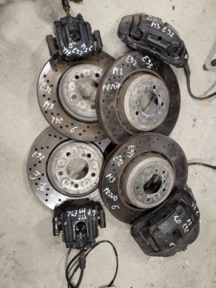 BMW M3 E90 E92 E93 – Original M High-Performance Braking Set - BMW OEM Parts