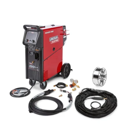 LINCOLN POWER MIG 360 MULTIPROCESS WELDER (ALUMINUM TRAILER MFG ONE-PAK) (K4662-1) - nhraceengine.nl