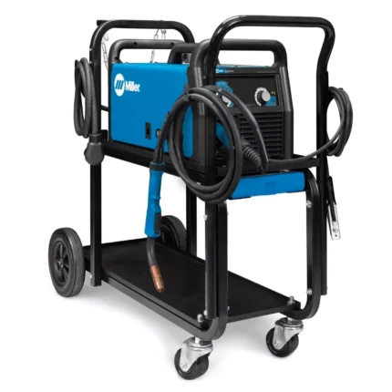MILLER MILLERMATIC 211 MIG WELDER WITH ADVANCED AUTO-SET AND RUNNING GEAR (951603) - nhraceengine.nl