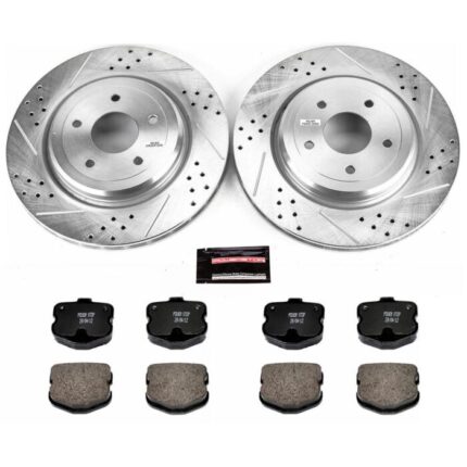 Power Stop Z23 Evolution Sport Brake Upgrade Kits with Calipers KC1445 - nhraceengine.nl