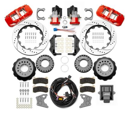 Wilwood AERO4 Rear Electronic Parking Brake Kits 140-15846-DR - nhraceengine.nl