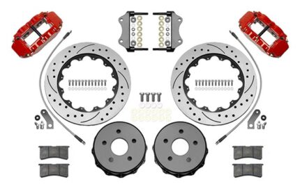 Wilwood Forged Narrow Superlite 4R Big Brake Rear Parking Brake Kits 140-15930-DR - nhraceengine.nl