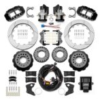 Wilwood Forged Narrow Superlite 4R Big Brake Rear Parking Brake Kits 140-16131 - nhraceengine.nl