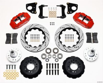 Wilwood Forged Narrow Superlite 6R Big Brake Front Brake Kits 140-10816-DR - nhraceengine.nl
