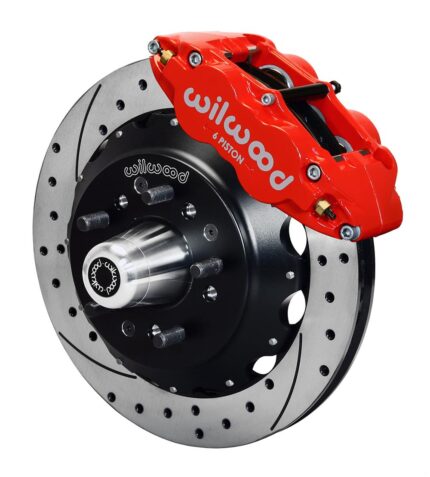 Wilwood Forged Narrow Superlite 6R Big Brake Front Brake Kits 140-12299-DR - nhraceengine.nl