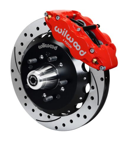 Wilwood Forged Narrow Superlite 6R Big Brake Front Brake Kits 140-12307-DR - nhraceengine.nl