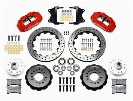 Wilwood Forged Narrow Superlite 6R Big Brake Front Brake Kits 140-12307-DR - nhraceengine.nl