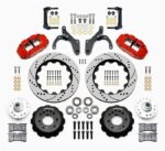 Wilwood Forged Narrow Superlite 6R Big Brake Front Brake Kits 140-12465-DR - nhraceengine.nl
