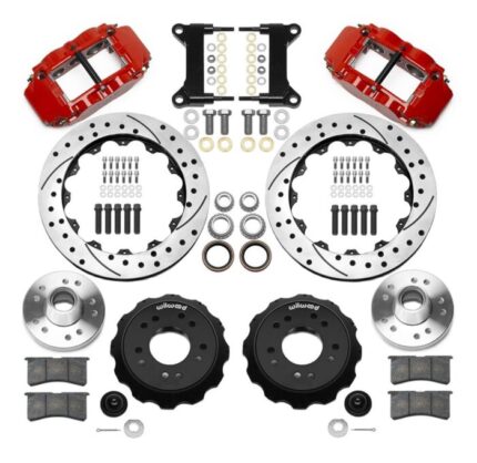 Wilwood Forged Narrow Superlite 6R Big Brake Front Brake Kits 140-15941-DR - nhraceengine.nl