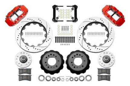 Wilwood Forged Narrow Superlite 6R Big Brake Front Brake Kits 140-16909-DR - nhraceengine.nl