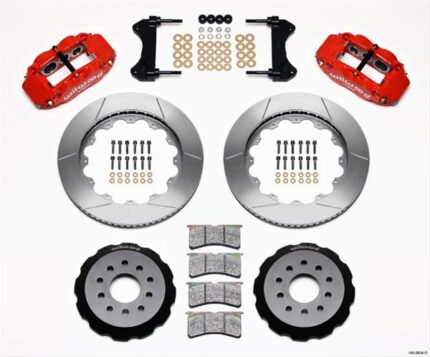Wilwood Forged Narrow Superlite 6R Big Brake Front Brake Kits 140-9834-R - nhraceengine.nl
