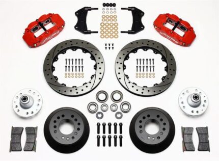 Wilwood Forged Narrow Superlite 6R Big Brake Front Brake Kits 140-9919-DR - nhraceengine.nl