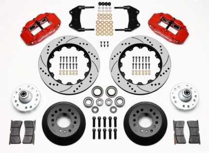 Wilwood Forged Narrow Superlite 6R Big Brake Front Brake Kits 140-9920-DR - nhraceengine.nl