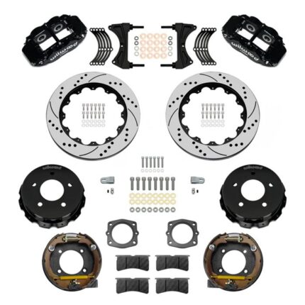 Wilwood Superlite 4R Rear Drum-to-Disc Brake Kits 140-17542-D - nhraceengine.nl
